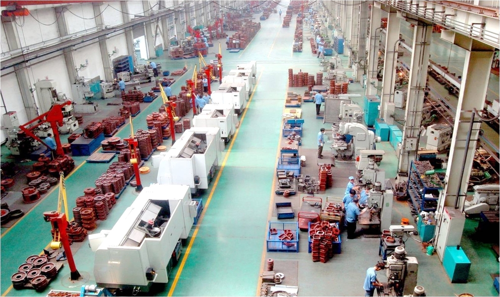 Xi'an Simo Motor Co., Ltd. linha de produção do fabricante